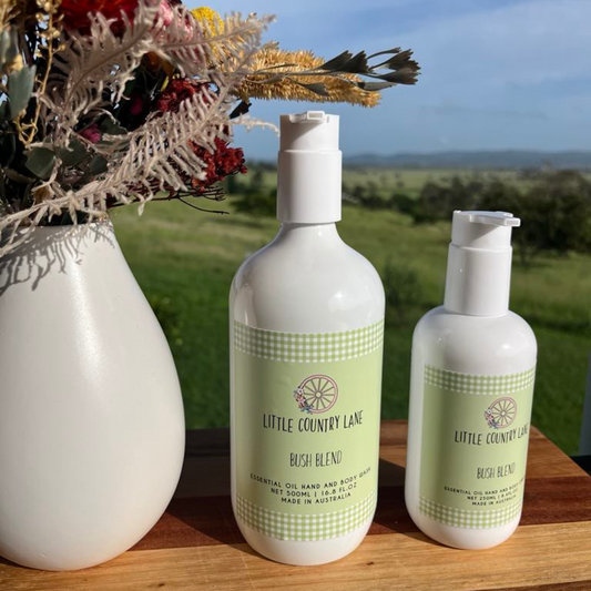 BUSH BLEND ESSENTIAL OIL - BODY WASH & CREAM PACK