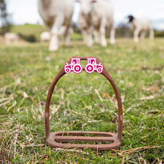 TRACTOR | PINK STUD EARRINGS