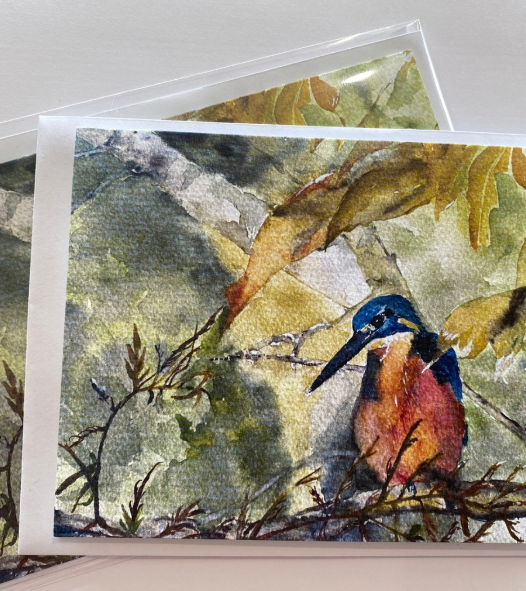 KINGFISHER - GREETING CARD